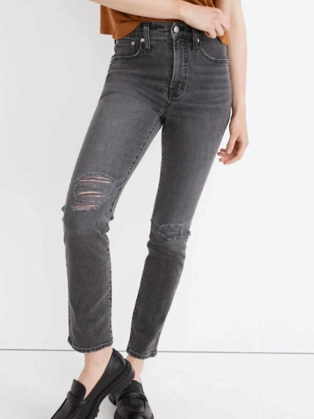 Madewell The Perfect Vintage Cropped Jeans